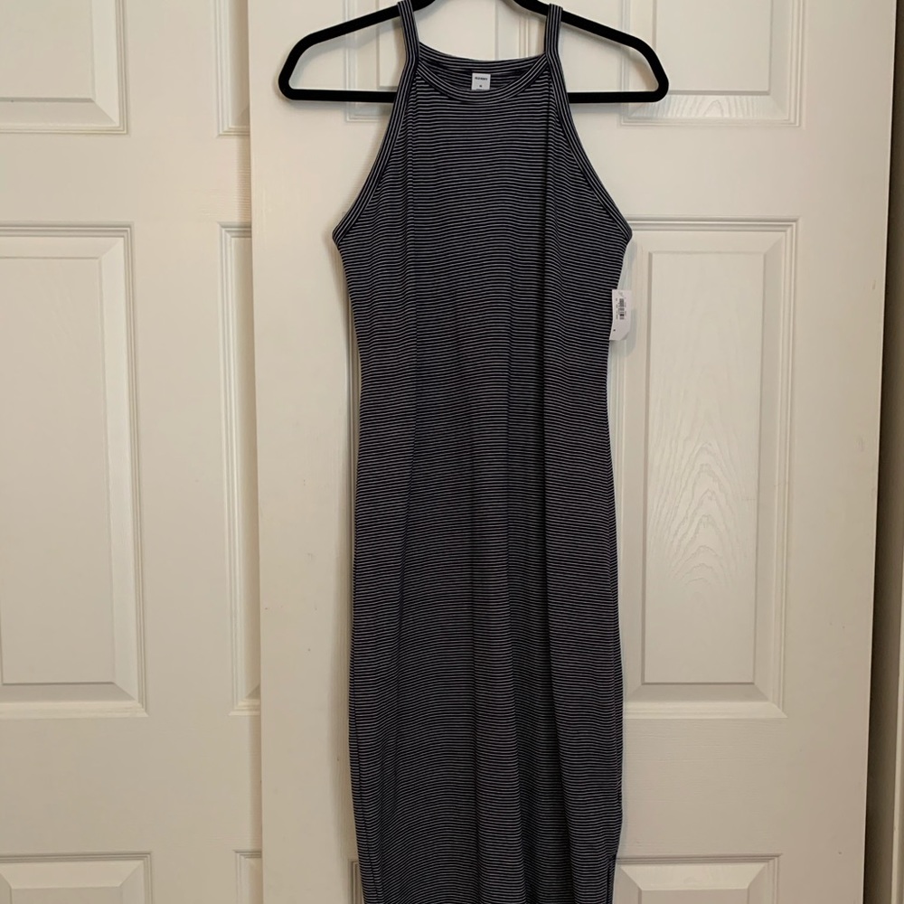 Long Striped Dress